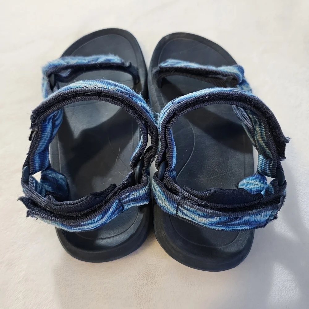 Teva Blue and Black Sandals